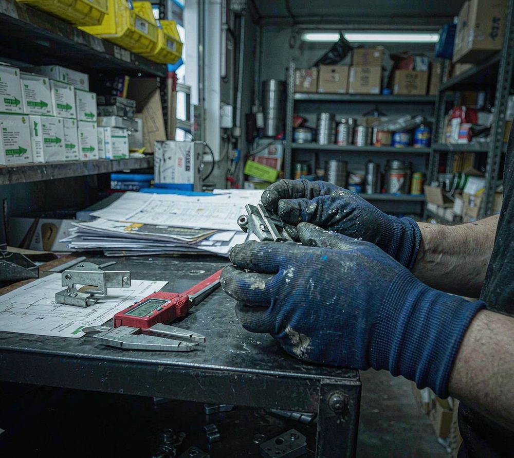 Industrial MRO spare parts and inspection